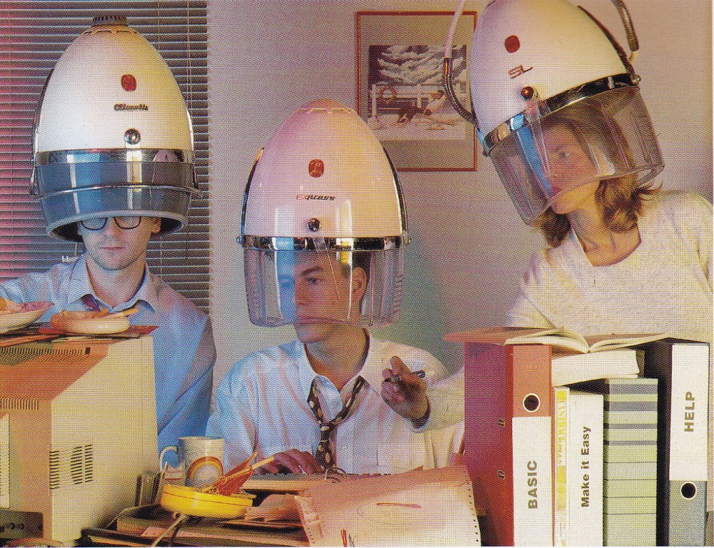 BrainStorm Team frühe 1990er — Werbeaufnahme